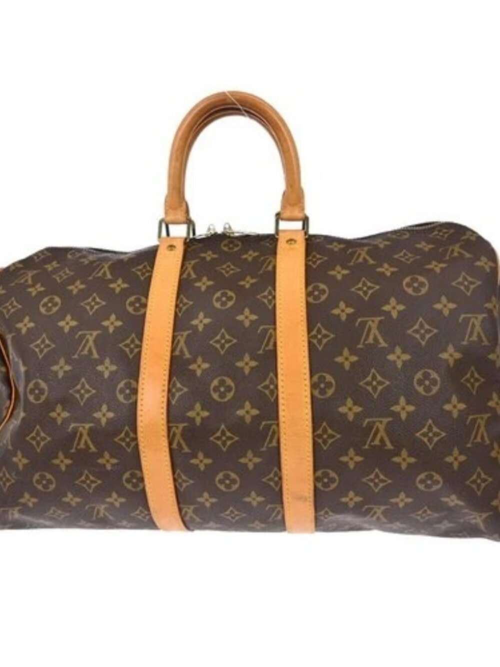 BUYIT02 LOUIS VUITTON KEEPALL 45 DUFFLE HANDBAG MONOGRAM M41428 VI0920 YQ06453 - Picture 2 of 16